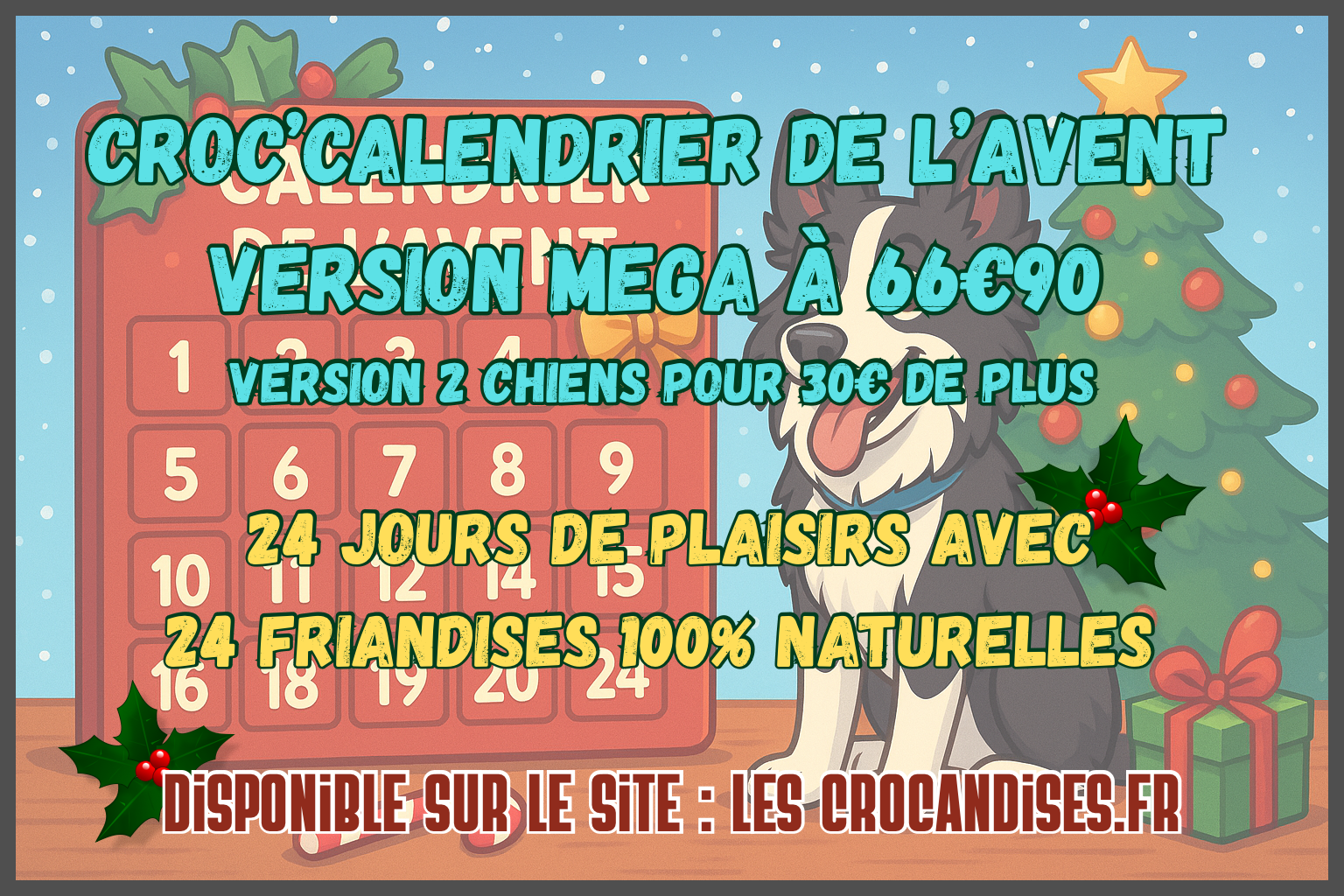 Mega Calendrier de l’avent 🎄🍖✨
