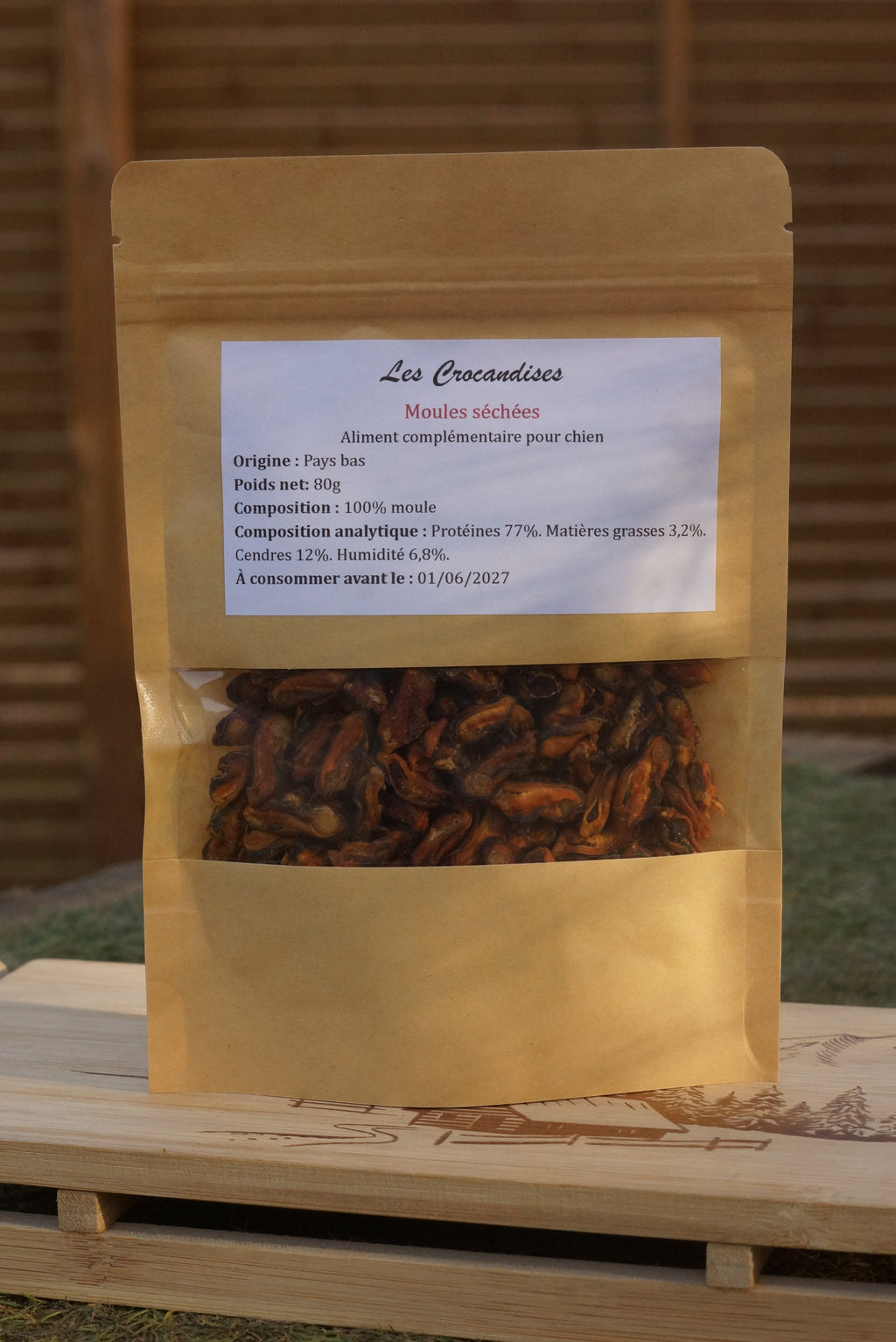 Moules séchées 80g 🌊