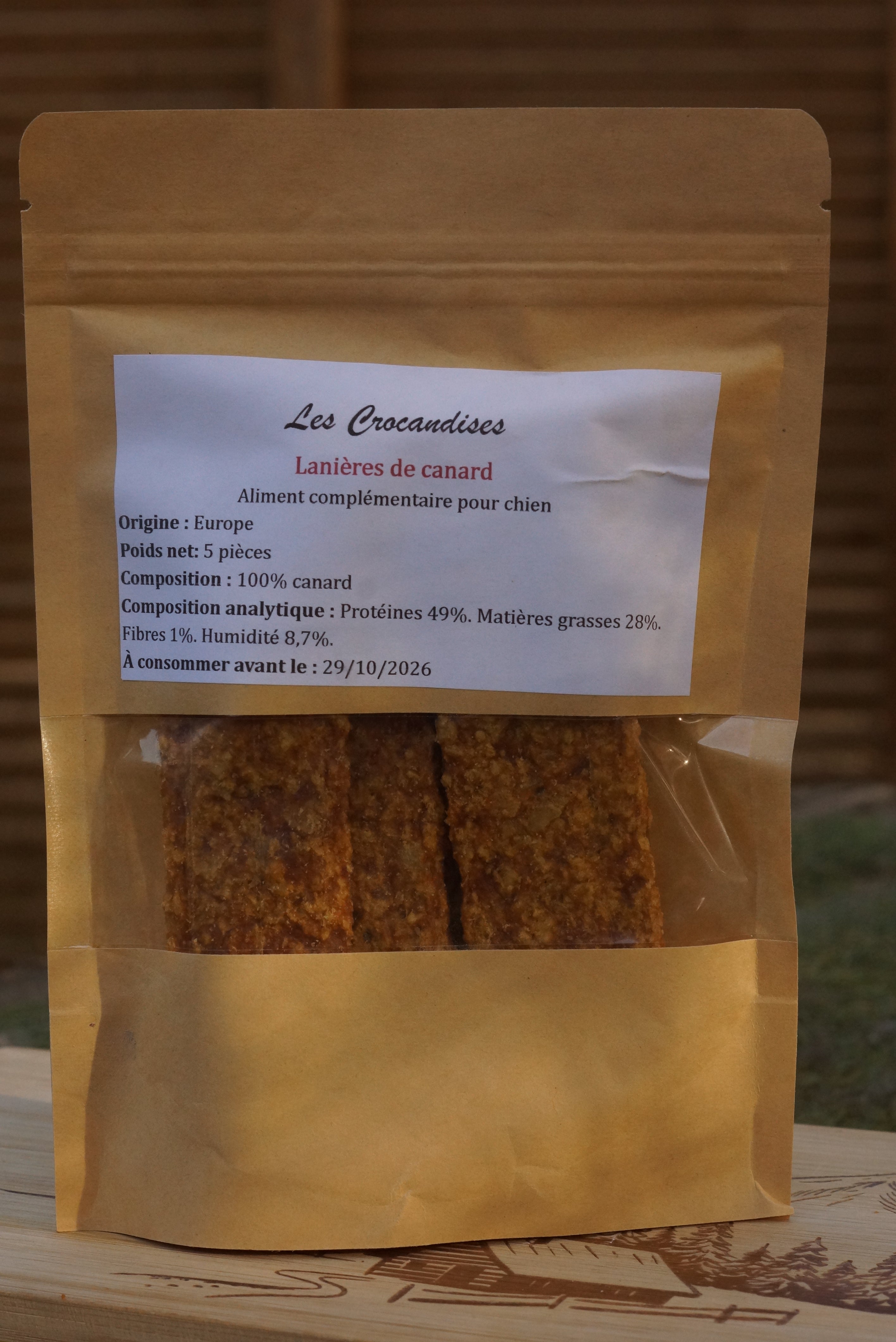 Lanières de canard 4+1 offert 🦆